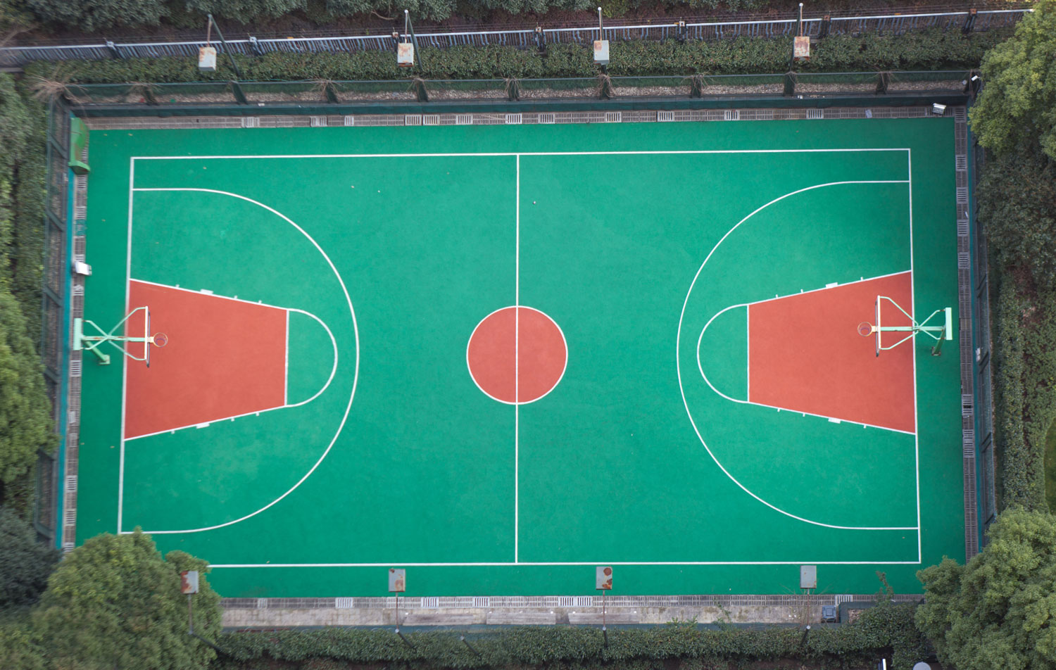 标准篮球场设计效果图图库 – 设计本装修效果图